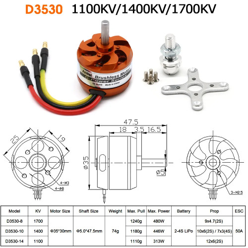 Angel D3530/14 1100kv