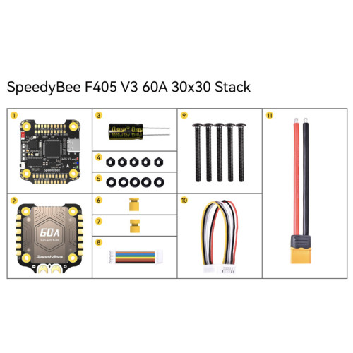 SpeedyBee F405 V3 BLS 60A Stack