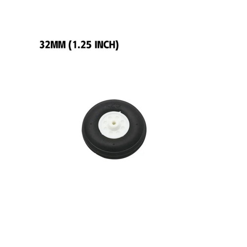  Високоеластичні гумові колеса, 32 мм (1,25")
