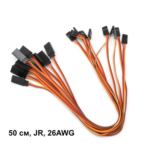  Подовжувач проводу, 50 см, JR, 26AWG