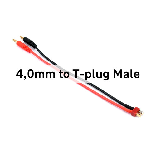  Кабель 4,0mm to T-Plug, 20 см