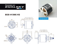 DUALSKY ECO 4130C V2 / 470kv